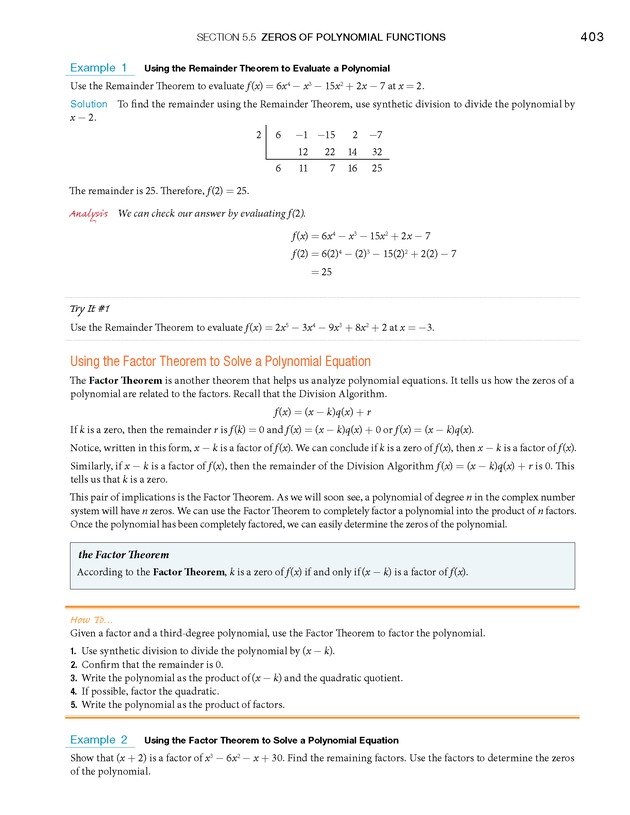 Algebra and Trigonometry - Front Matter 421